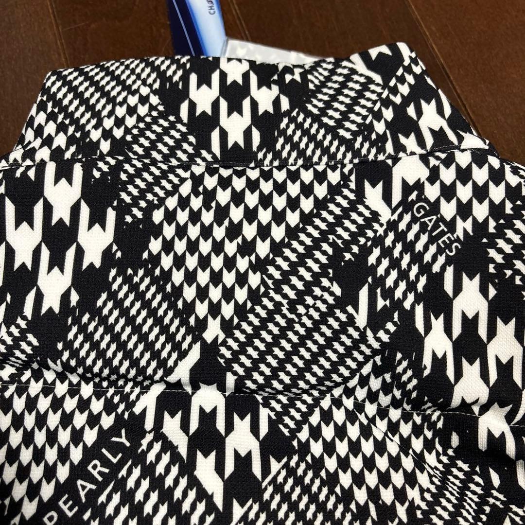 パーリーゲイツTEXBRID20GダンボールJQ千鳥柄ベストサイズ4