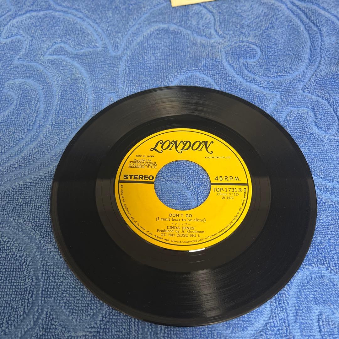 Linda Jones リンダ・ジョーンズ　国内版　シングルレコード