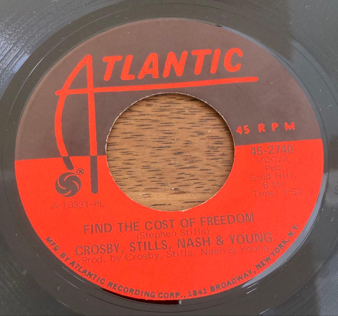 ■高音質USオリジナル7インチ■CROSBY, STILLS, NASH & Y