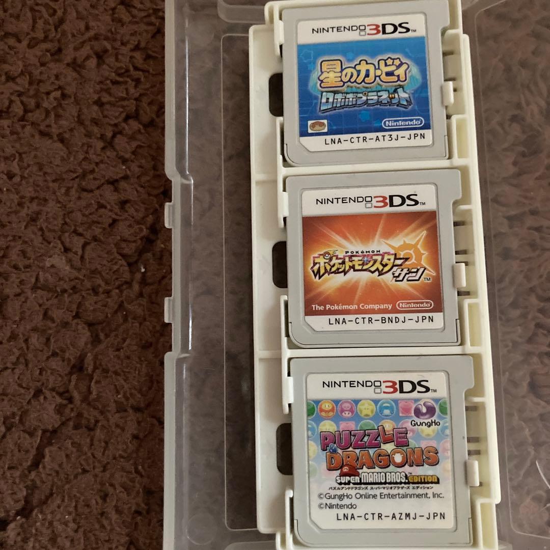 3DSカセット（6種類）データあり