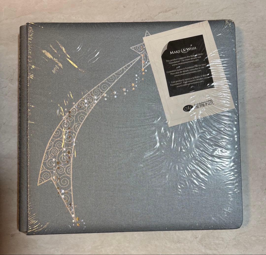 クリエイティブメモリーズ　12インチアルバムカバー3冊＋ナチュラル台紙2パック