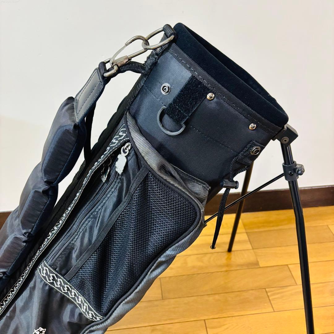 【希少品】HiPPOキャディバッグ ゴルフバッグ 3分割　スタンド式　送料込み