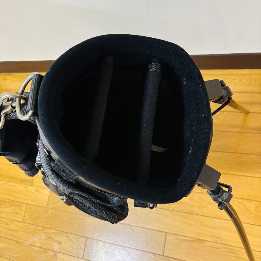 【希少品】HiPPOキャディバッグ ゴルフバッグ 3分割　スタンド式　送料込み