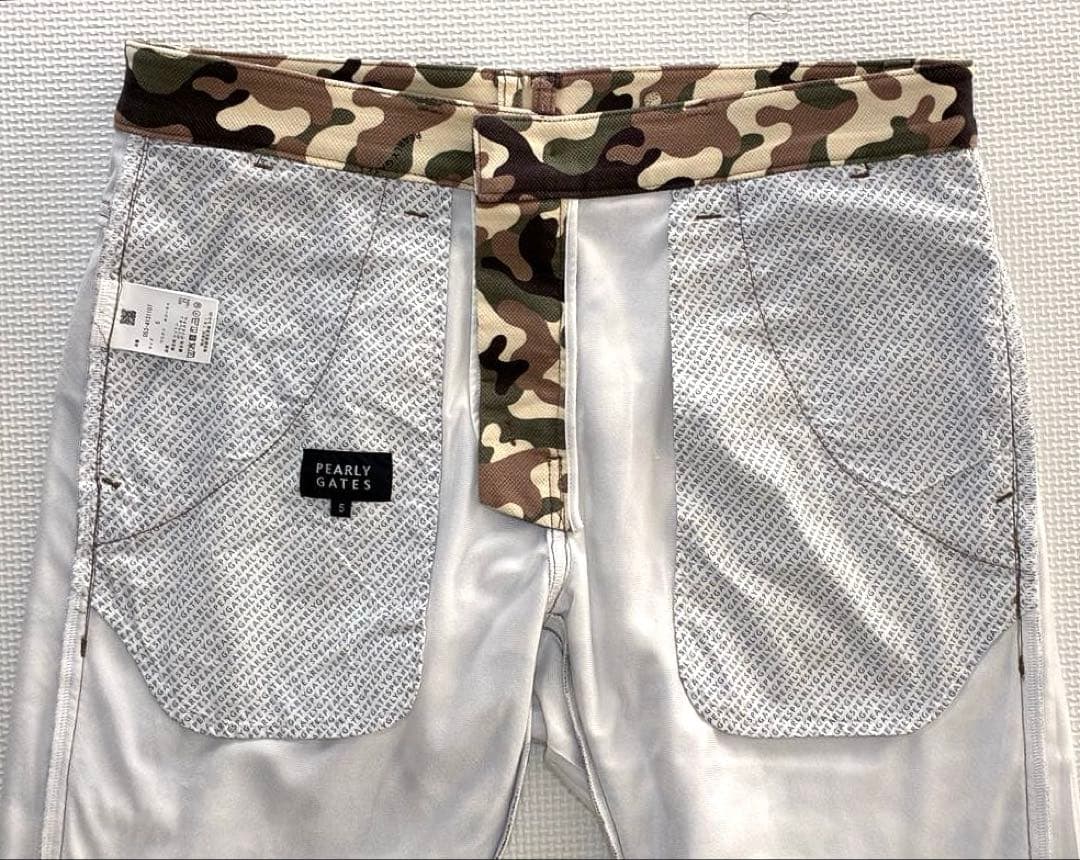 パーリーゲイツ パワフルコットンストレッチ フィールサーモパンツ（CAMO／5）