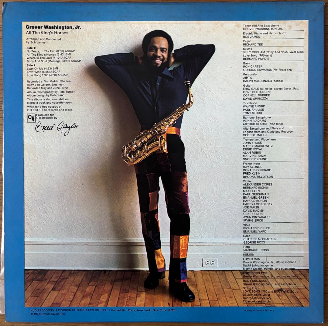 Grover Washington, JrのLP[Winelight]他4枚組
