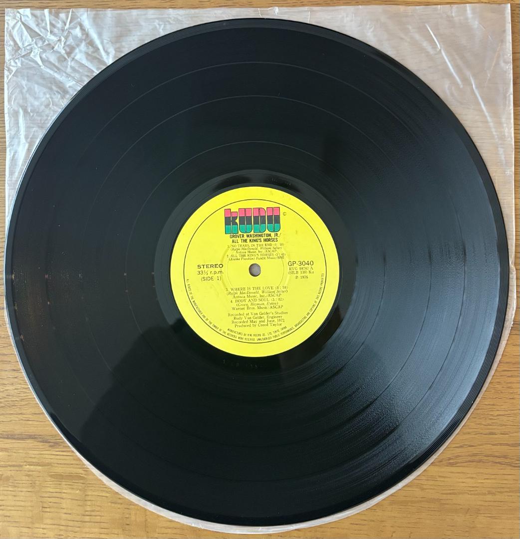 Grover Washington, JrのLP[Winelight]他4枚組