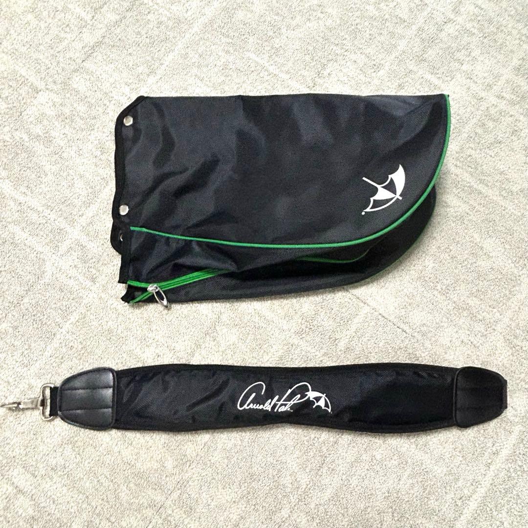 アーノルドパーマー スタンド式 キャディバッグ 6.5型 超軽量 ブラック