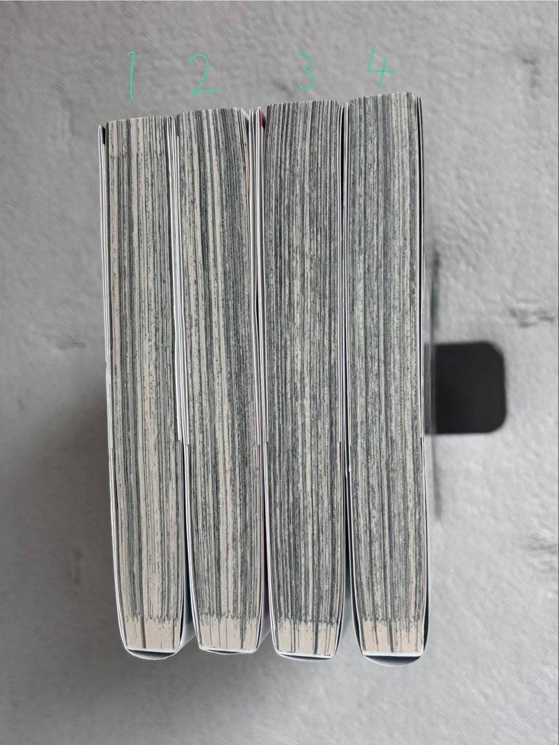 呪術廻戦 1〜4巻セット 初版