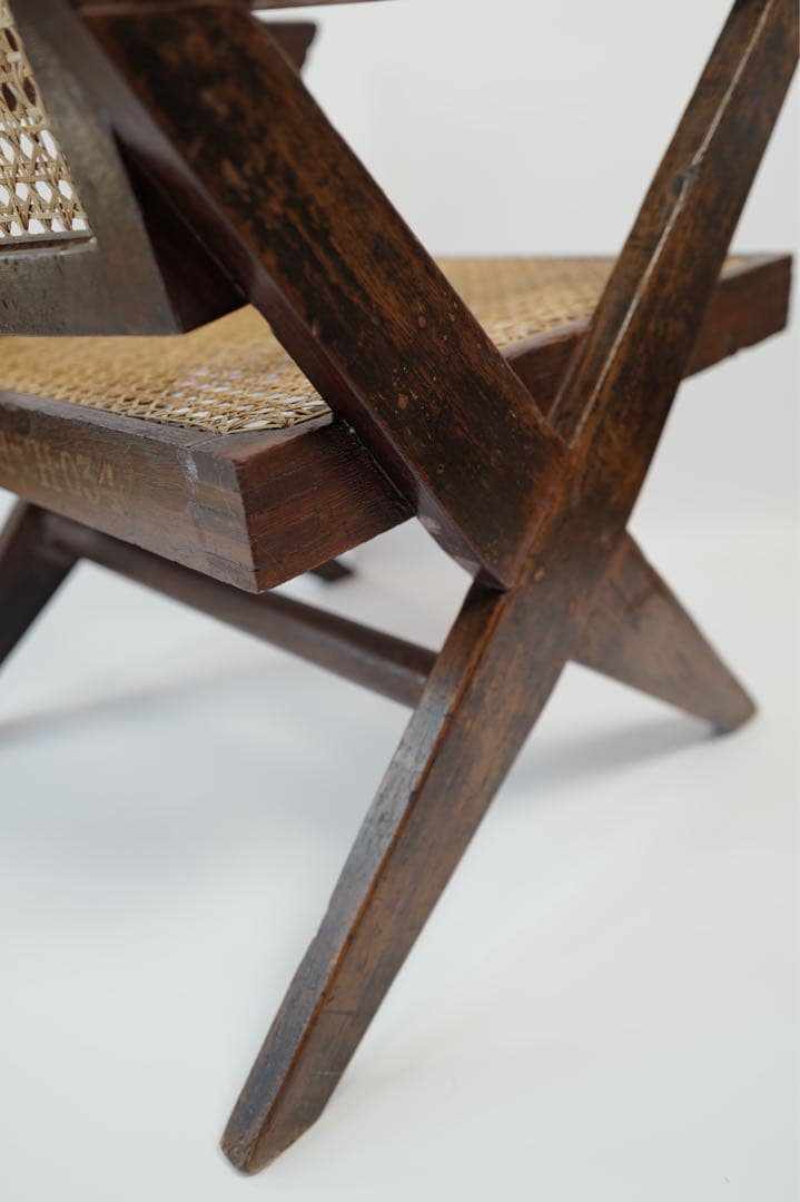 ジャンヌレ　X-leg easy chair vintage