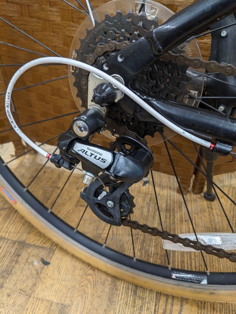 U077 クロスバイク　ルイガノ　LGS-L8 ブラック