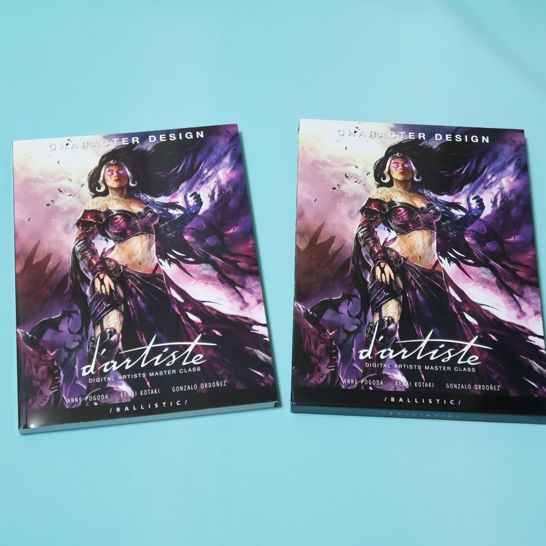 洋書　D'artiste Character Design　キャラクターデザイン