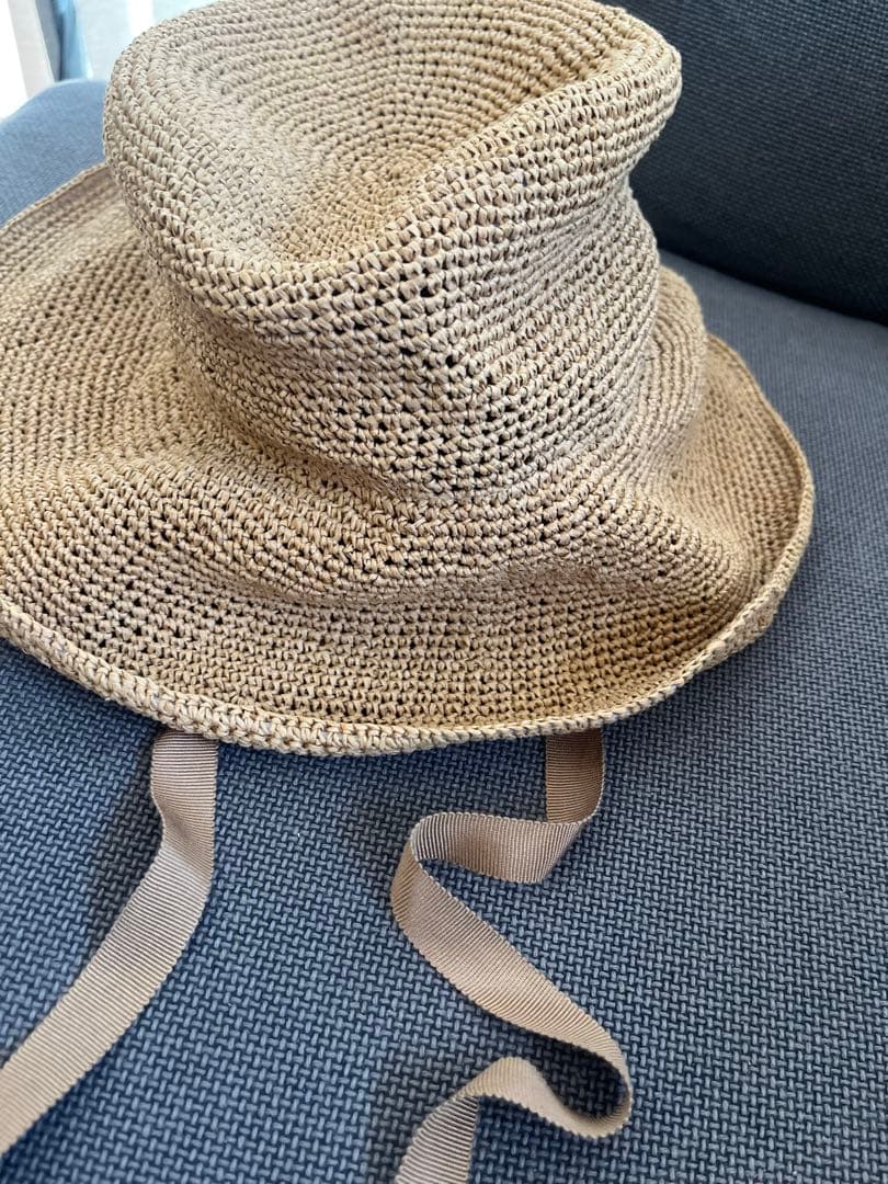 美品ORIÉNT MILLINERY Basic Designクロッシェハット