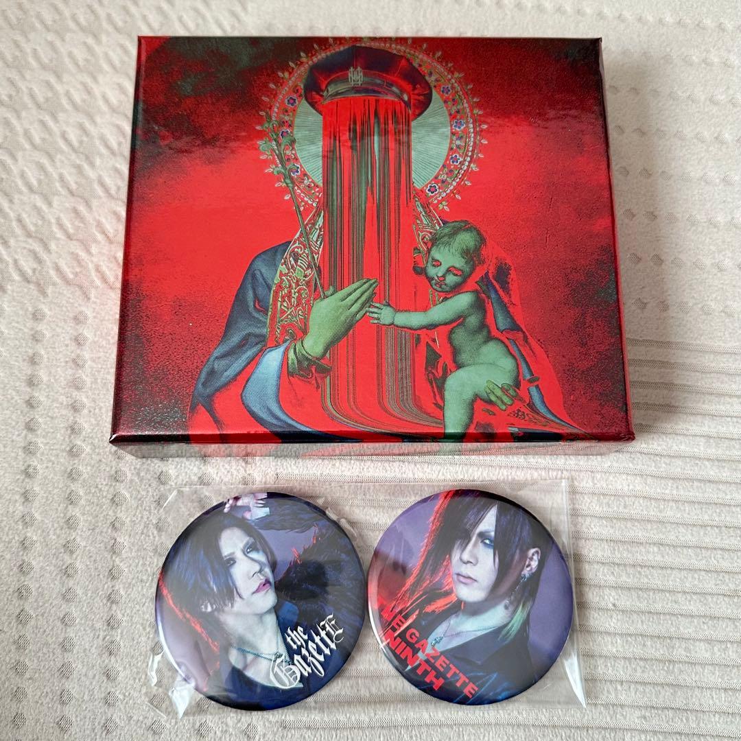 レア 缶バッジ付きthe GazettE NINTH 完全限定版 Blu-ray