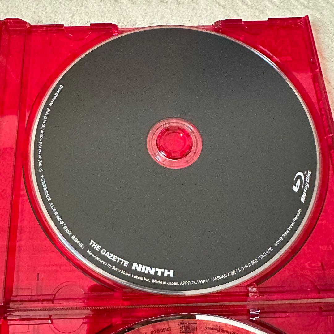 レア 缶バッジ付きthe GazettE NINTH 完全限定版 Blu-ray
