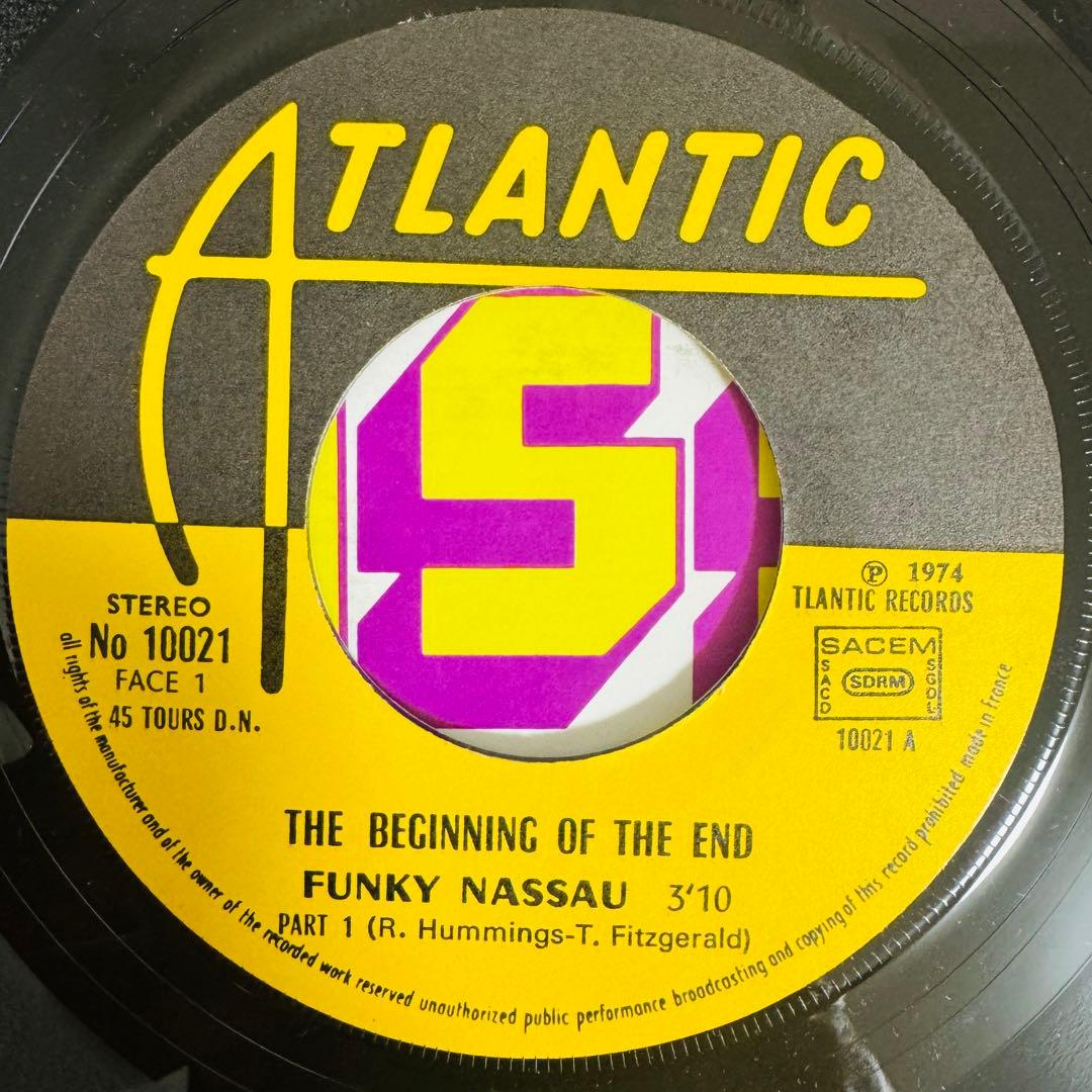 洋楽 The Beginning Of The End / Funky Nassau