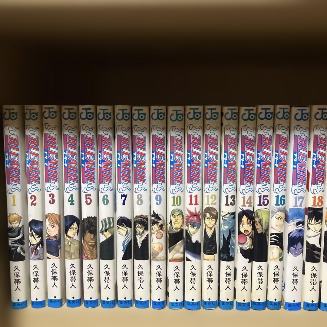 全巻初版❗️送料無料❗️ブリーチ全巻1〜74巻 久保帯人