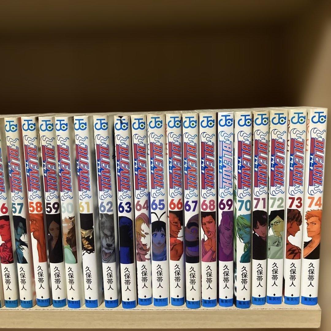 全巻初版❗️送料無料❗️ブリーチ全巻1〜74巻 久保帯人