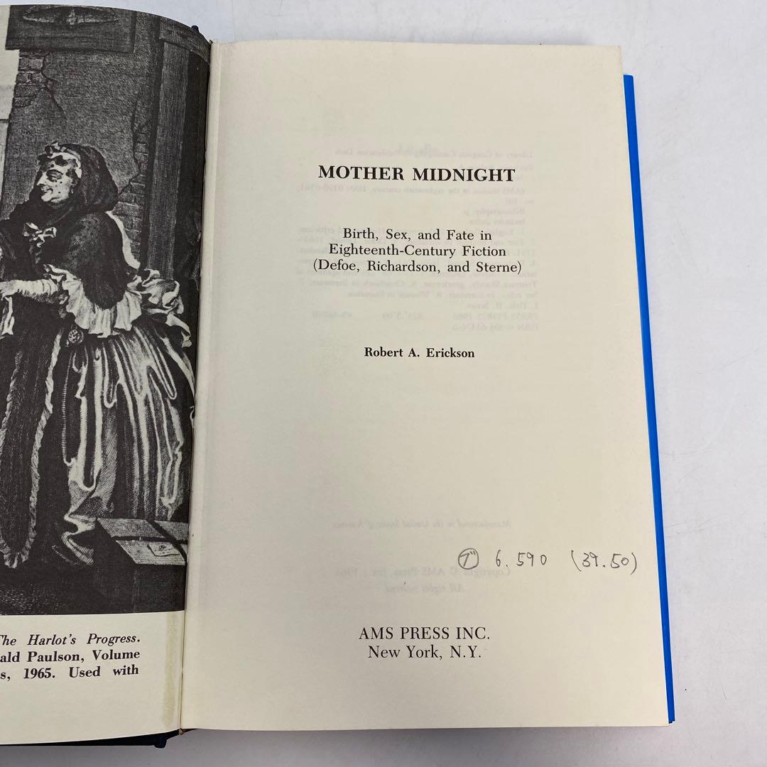洋書 MOTHER MIDNIGHT Robert A. Erickson