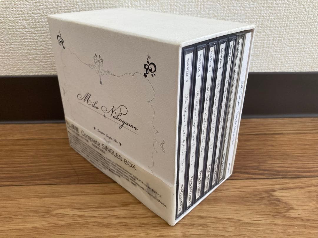 希少 中山美穂 CD Complete SINGLES BOX 初回限定生産品
