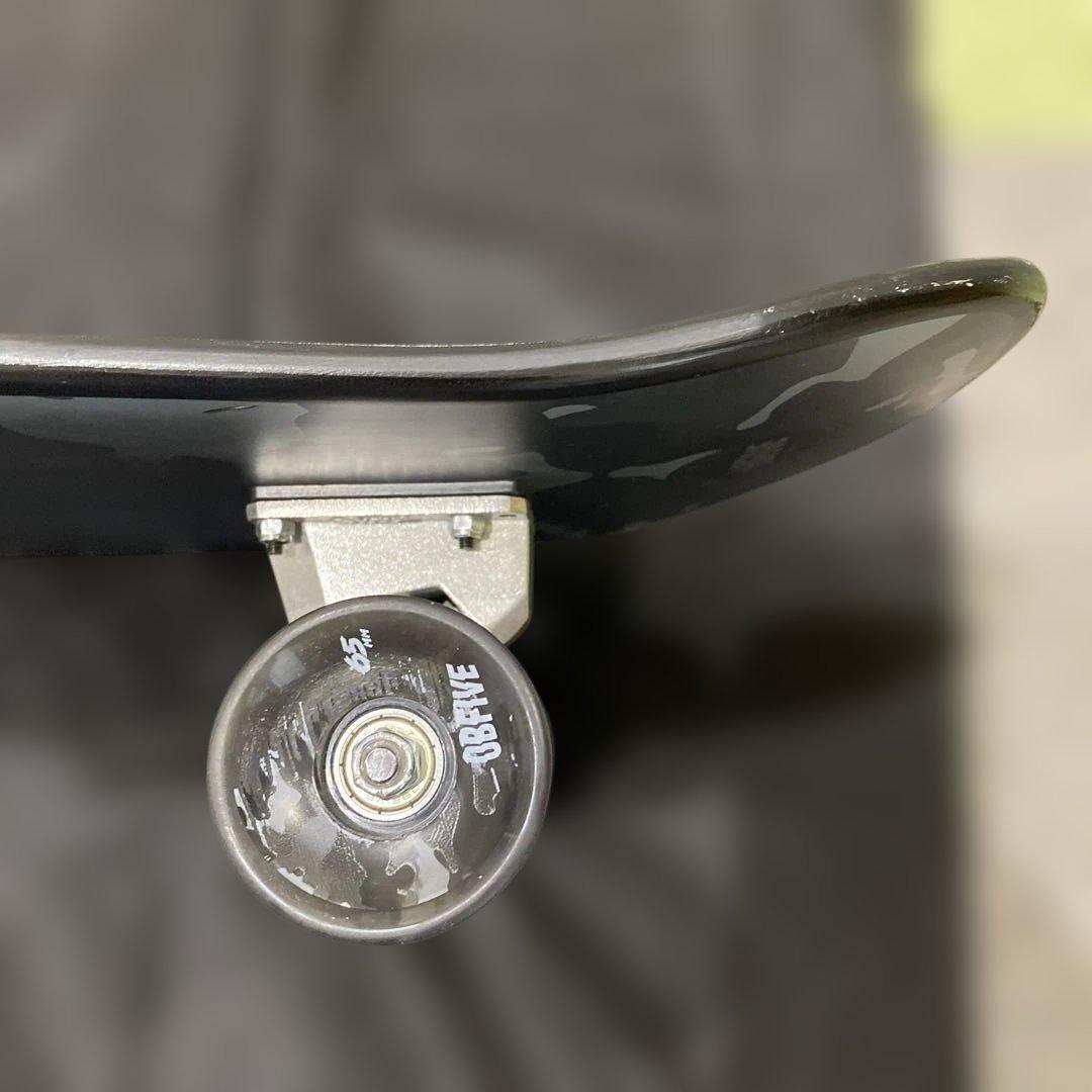 OBFIVE サーフスケート　31 黒カモフラ　USED