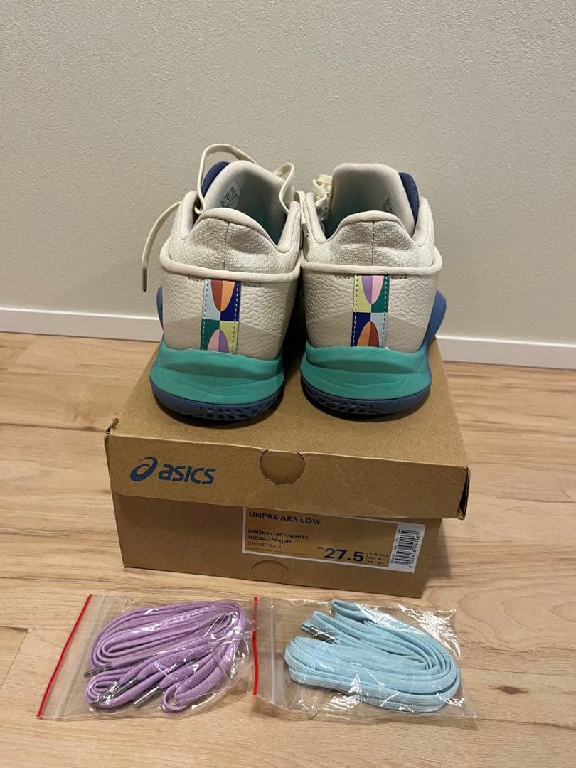 シューズ(男性用) UNPRE ARS LOW SMOKE GREY/WHITE