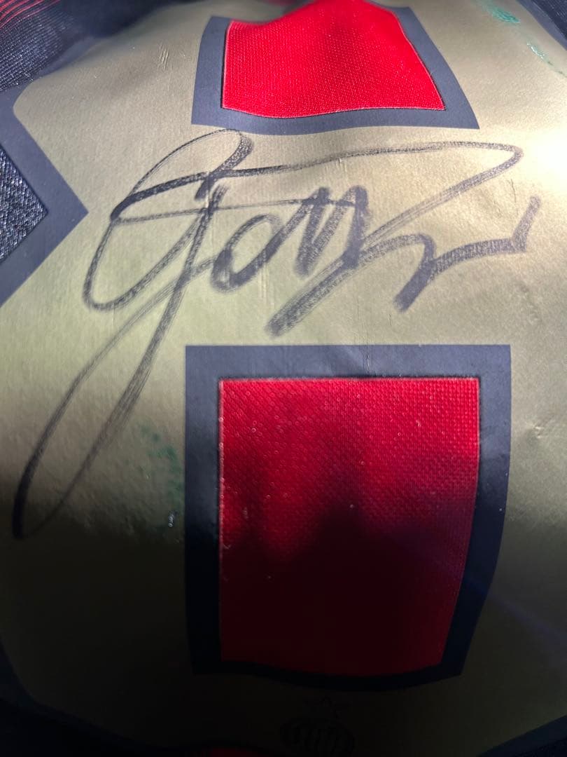 【土日限定価格】タグ付未使用サイン付ACミラン ガットゥーゾ　イタリア現地購入