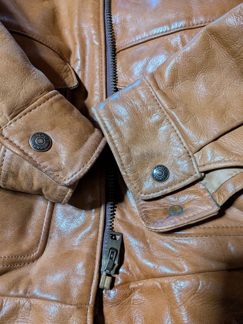 Schott ショット　G1、A2フライトジャケット38　USA