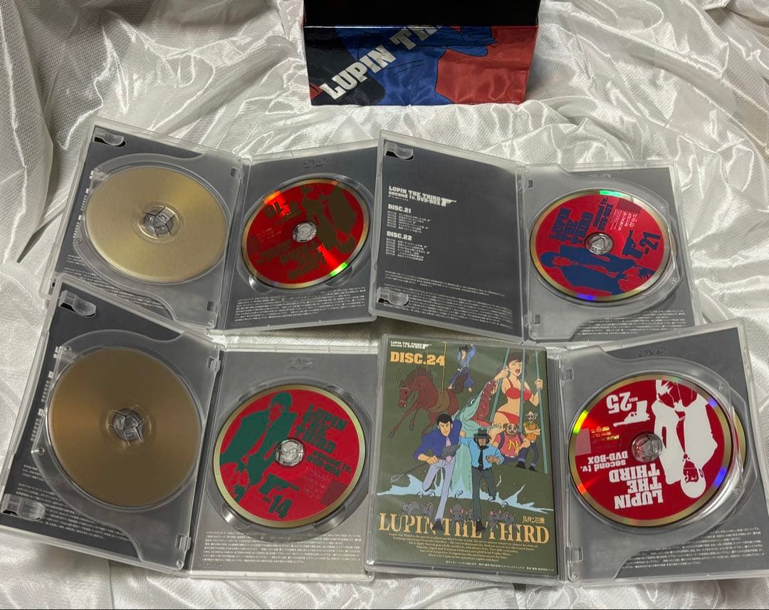 【美品】LUPIN THE THIRD second tv.DVD