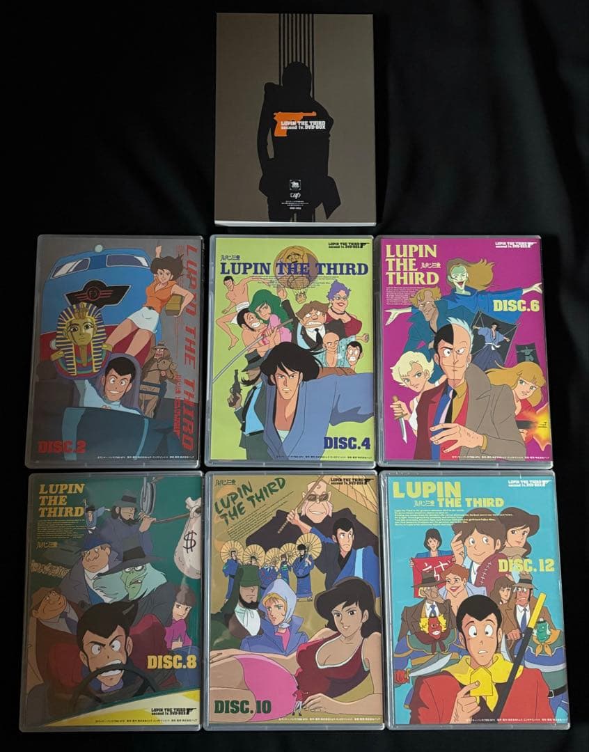 【美品】LUPIN THE THIRD second tv.DVD