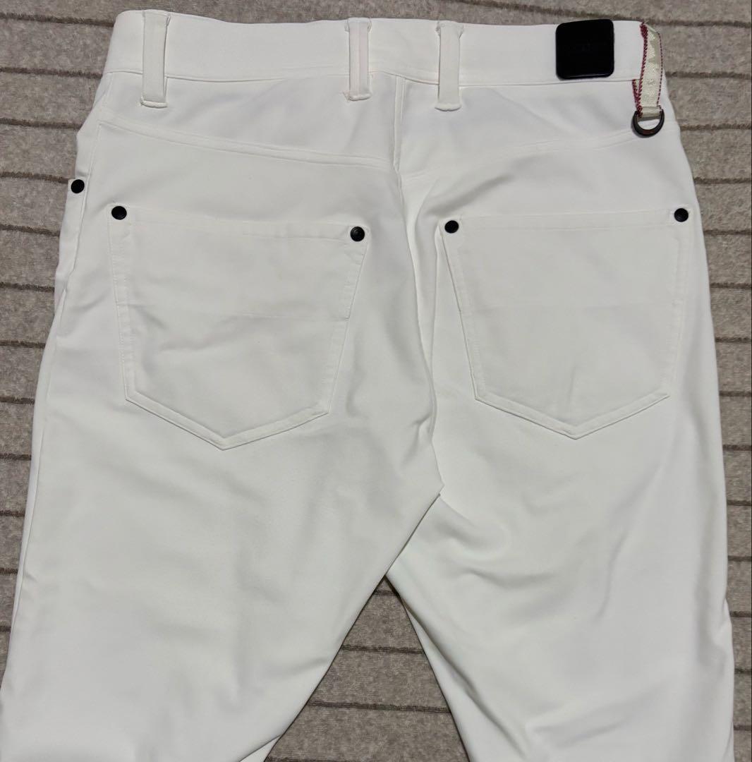 ブリーフィングゴルフ　パンツ　ゴルフウェア　ホワイト　メンズ