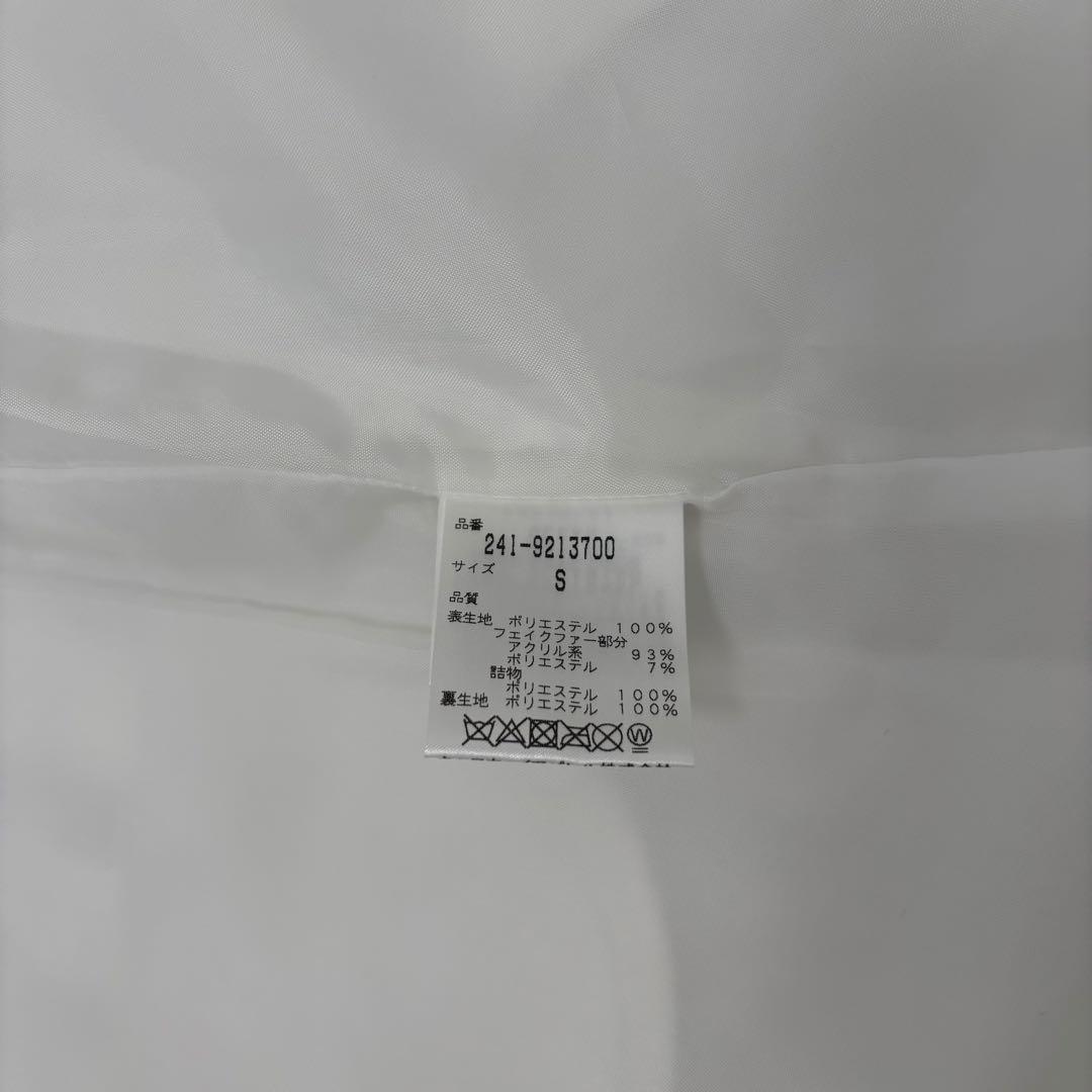 キャロウェイゴルフ　ゴルフウェア　S ワンピース　中綿ダウン　ファー付　ベスト