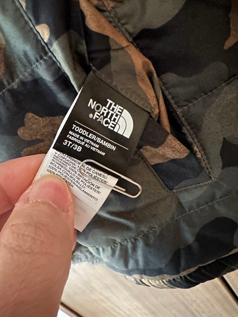 断*）様 ノースフェイス North Face リバーシブル 迷彩 ジャケット