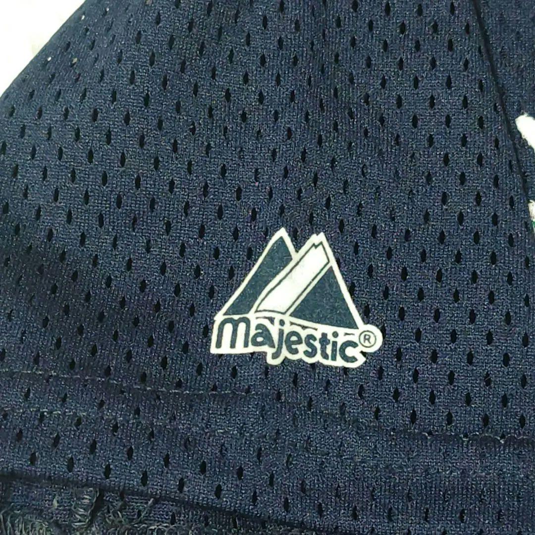 マジェスティック シアトルマリナーズ ユニフォーム 濃紺 USA製 メッシュ