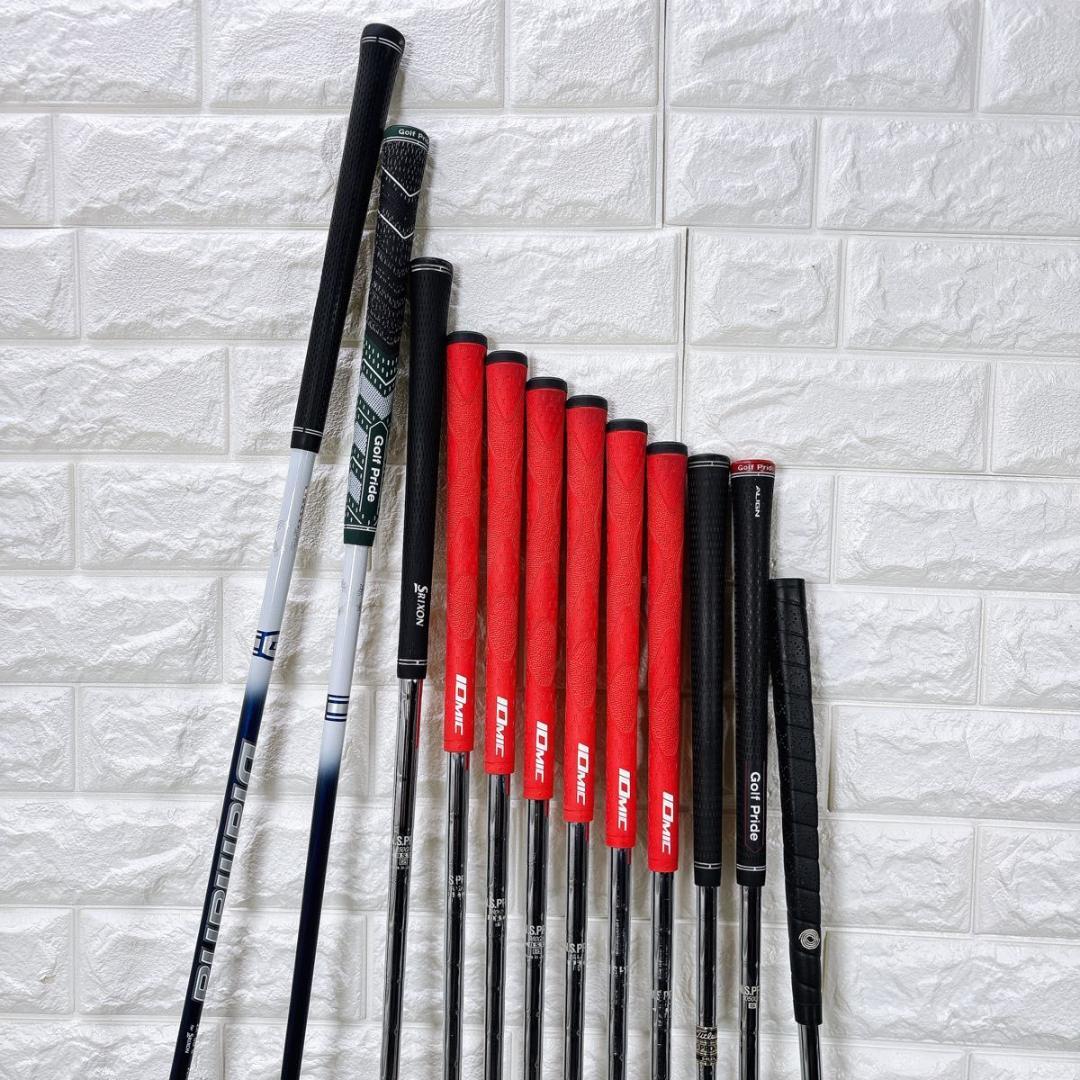 スリクソン ZX7 Z525 メンズゴルフセット キャディバッグ付き 右利き S