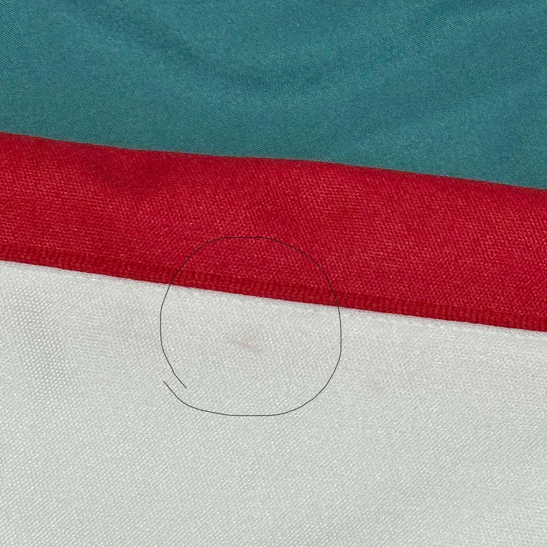 マスターバニーエディショントラックジャケット赤白ゴルフジャージ ロゴダブルジップ