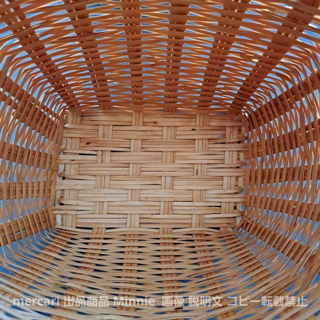 成田山表参道★藤倉商店★『篠竹』寸胴 魚籠 (びく) ★腰かご