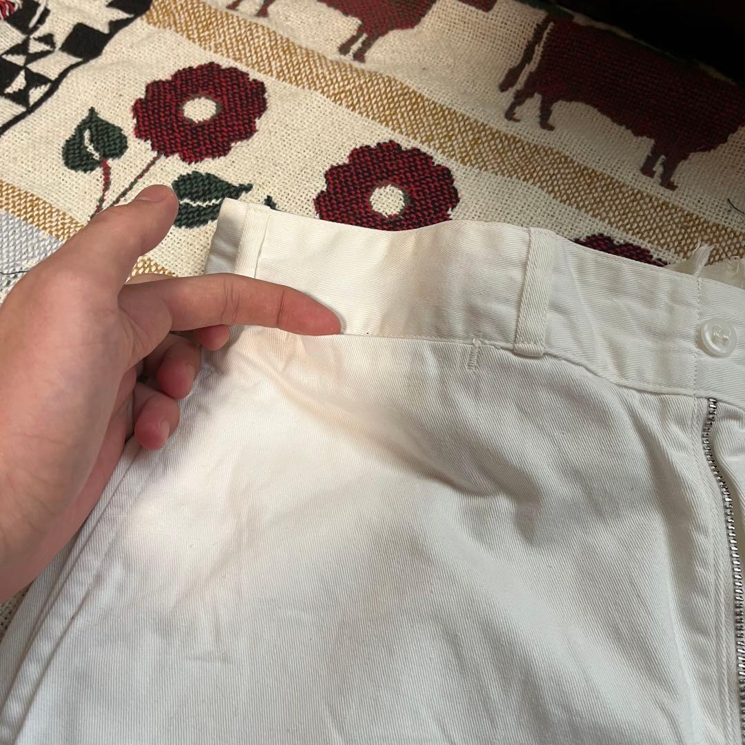 50s U.S.Navy コットン トラウザーズ 40s チノパン ベイカー