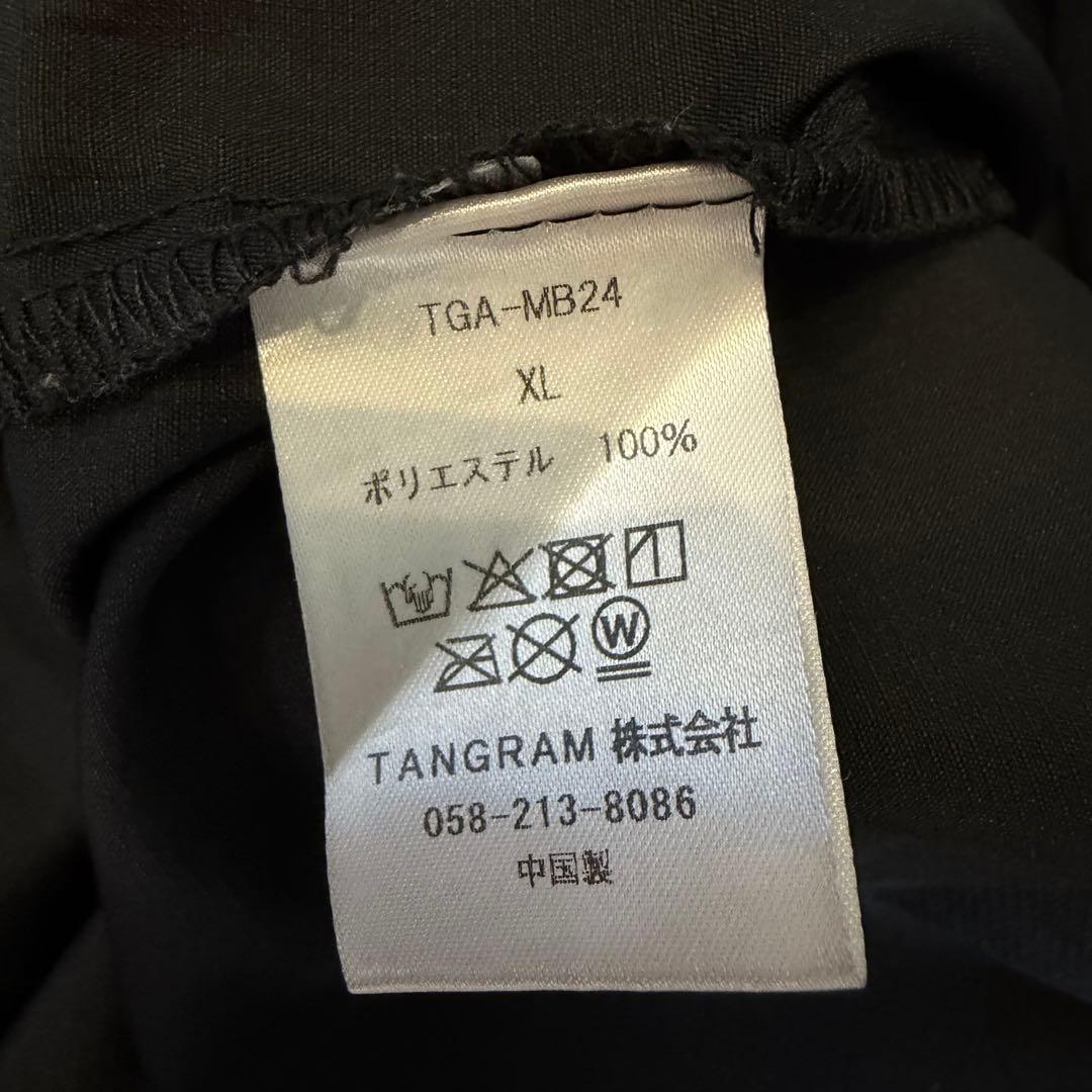 tangram SLANT LOGO RIP-STOP JACKET XL 黒