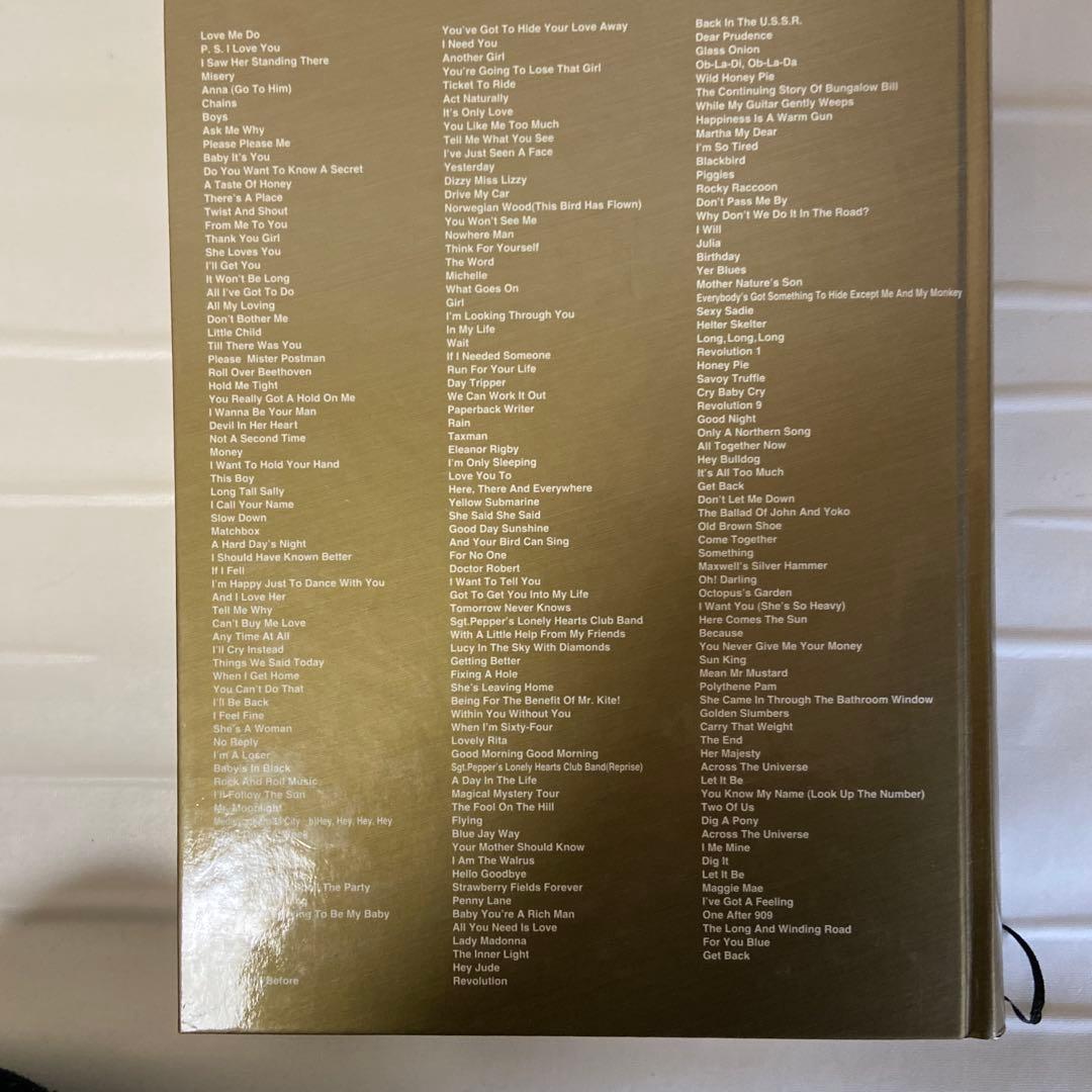 邦楽 THE BEATLES ALL 214 SONGS BAND SCORE