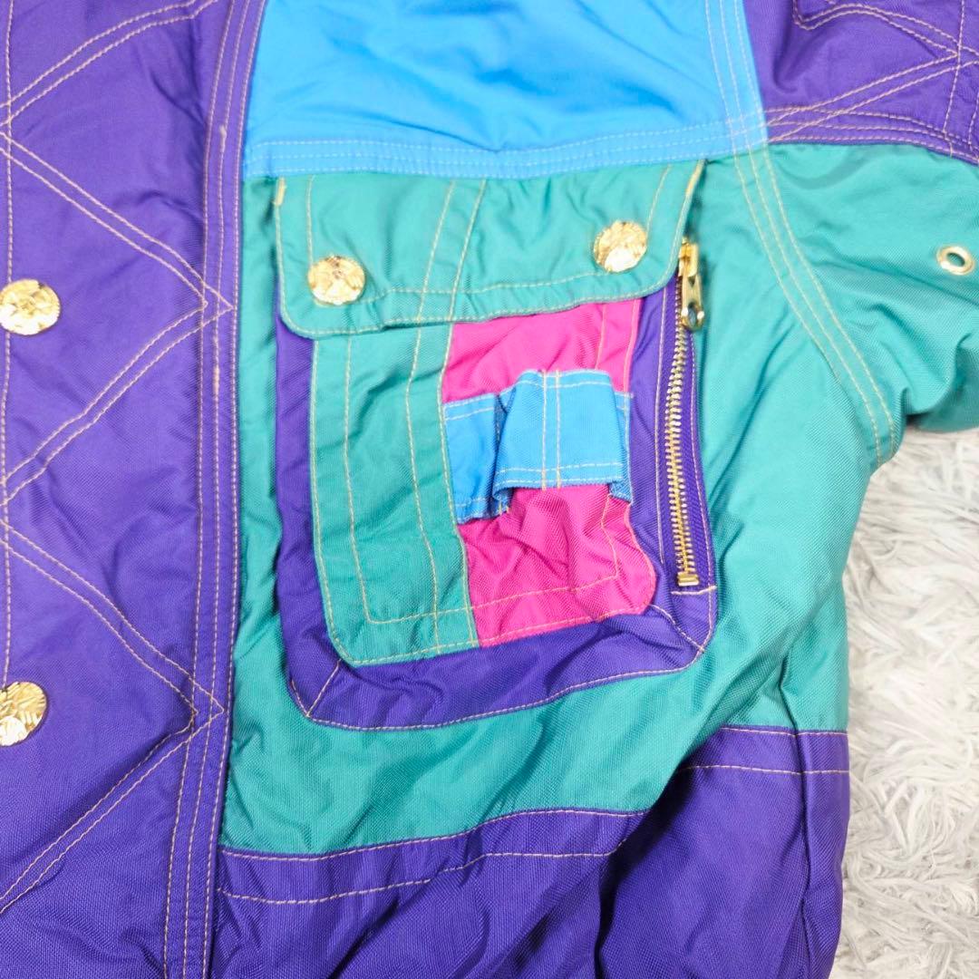 CISMON シスモン スキーウェア セット 青／紫 サイズ180 2051