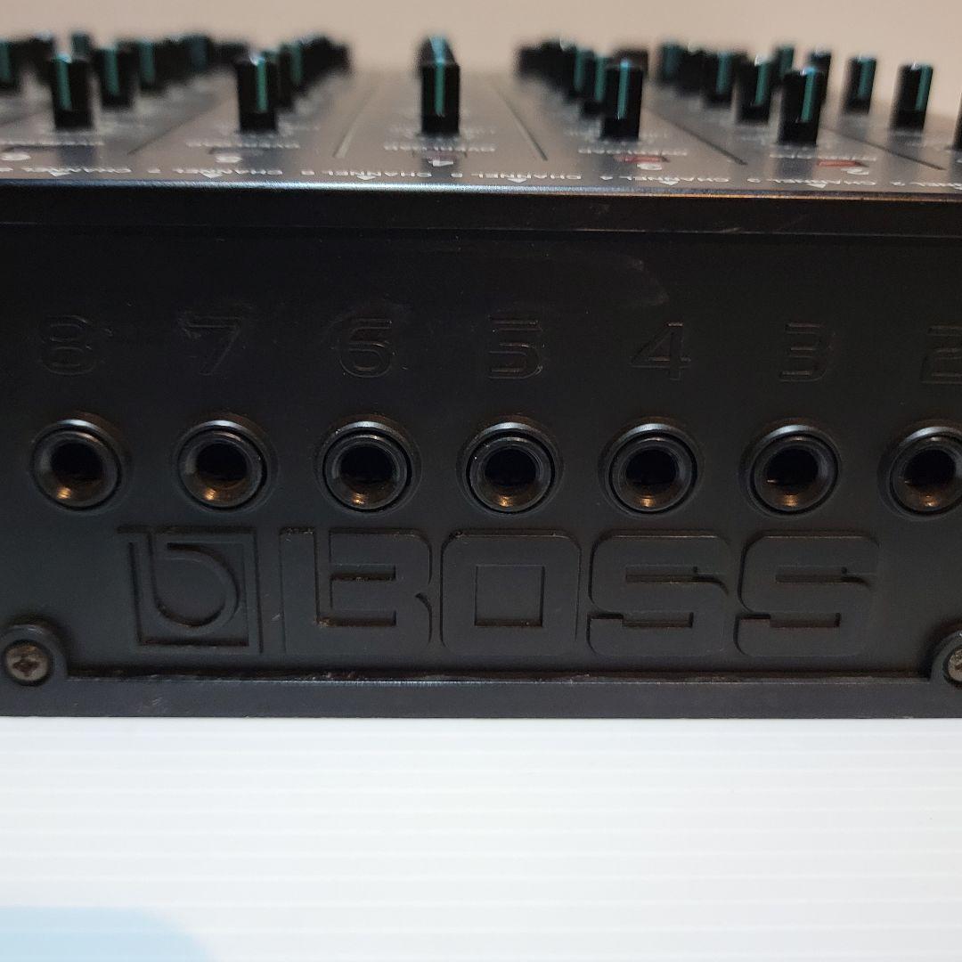 【極美品】BOSS 8チャンネルステレオミキサー アナログミキサー BX-80