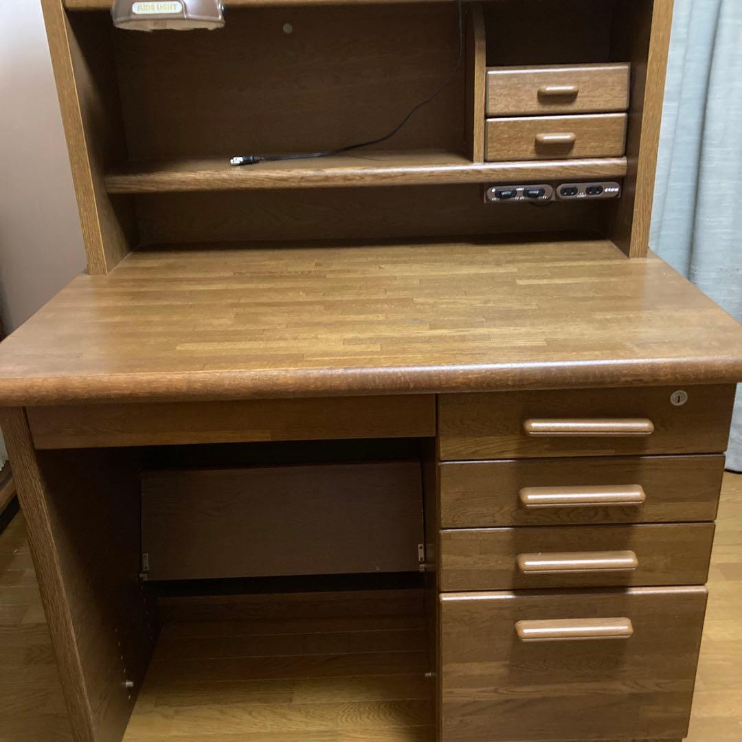 くろがね　学習机　本体　創業60周年記念　スーパーマリオ