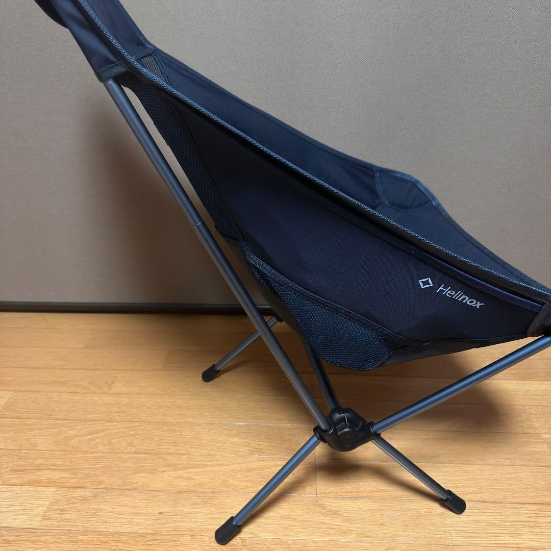 【極美品】Helinox チェアツー ダークネイビー1822284 キャンプ