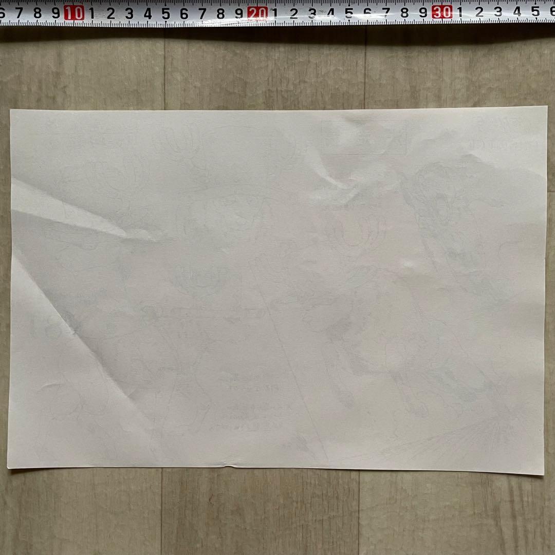 決定稿 1枚 設定資料 トニートニー・チョッパー 獣型 Chopper