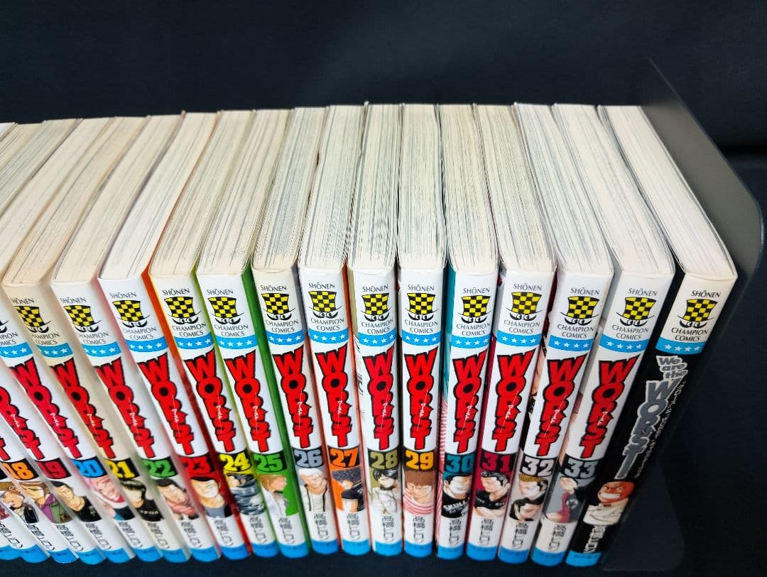 【全巻初版・関連本付】WORST ワースト 全33巻 完結セット 高橋ヒロシ