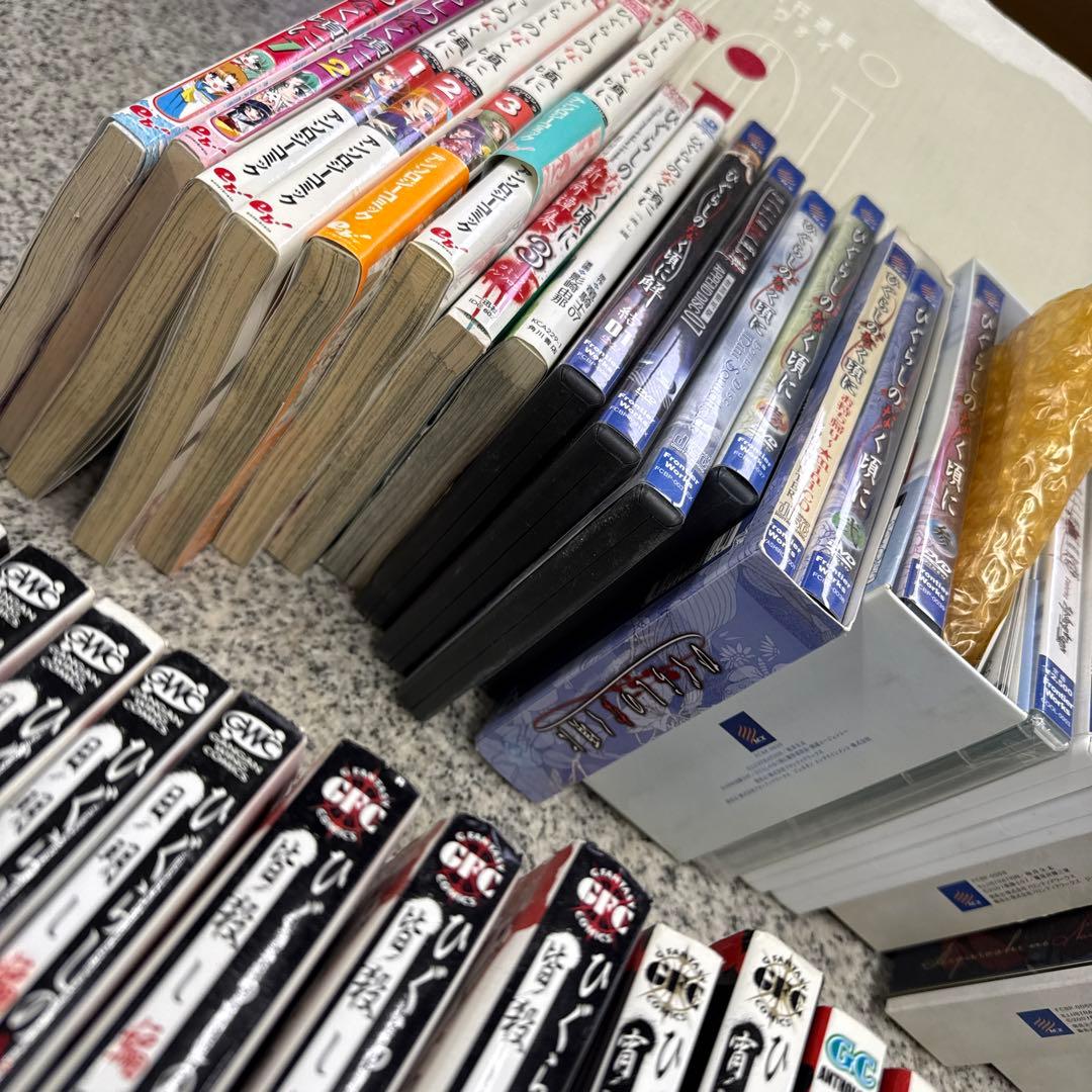 ひぐらしのなく頃に マンガ DVD セット コミック 小物 格安