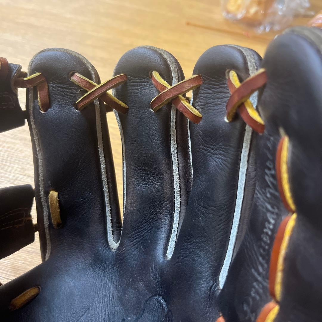 Zeemsジームス軟式内野手　翌日発送　三方親湯もみ型付け　使用回数少ない　美品