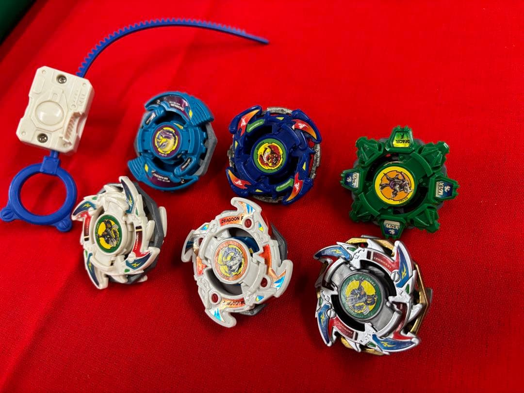 [レア]爆転シュートベイブレード　6種類まとめ売り※値下げバラ売り不可(B)