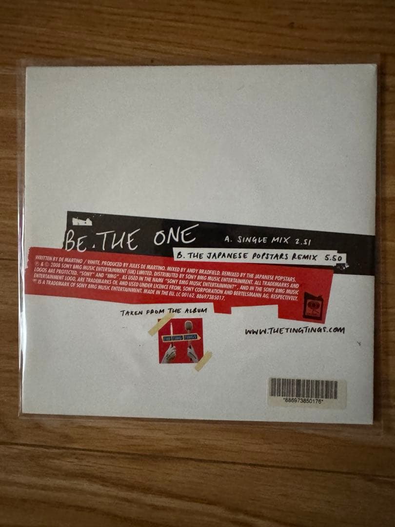 洋楽 The Ting Tings / Be The One