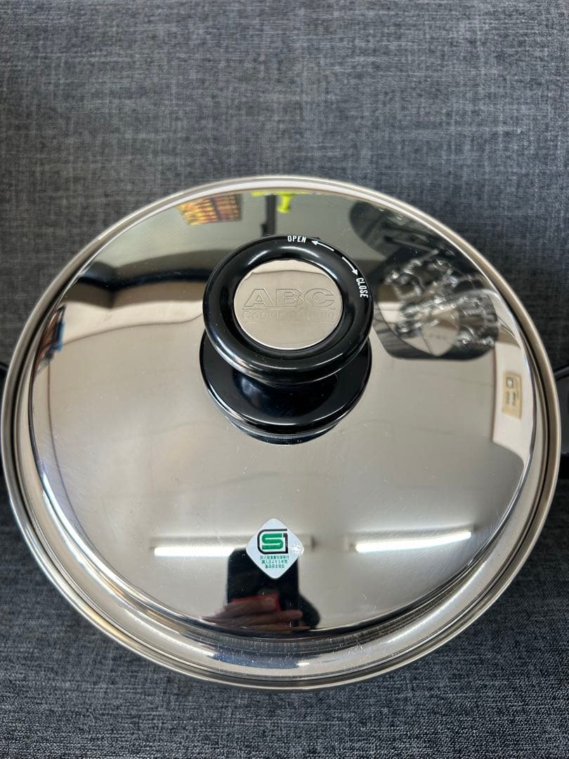 ABCクッキングスタジオ　ステンレス両手鍋